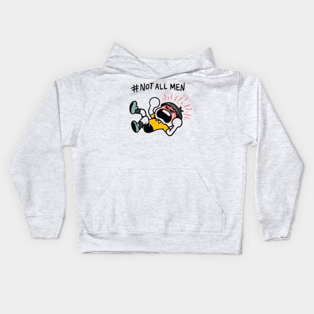 #NotAllMen Kids Hoodie by VaughnPinpin